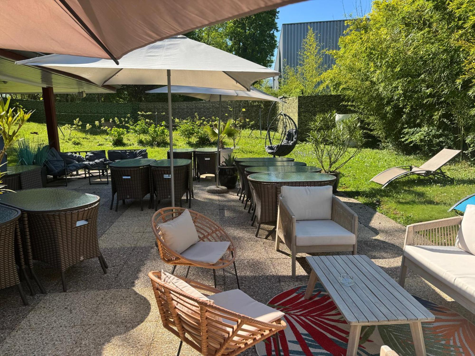 Hotel Cote Sud Leman Thonon-les-Bains Exterior photo